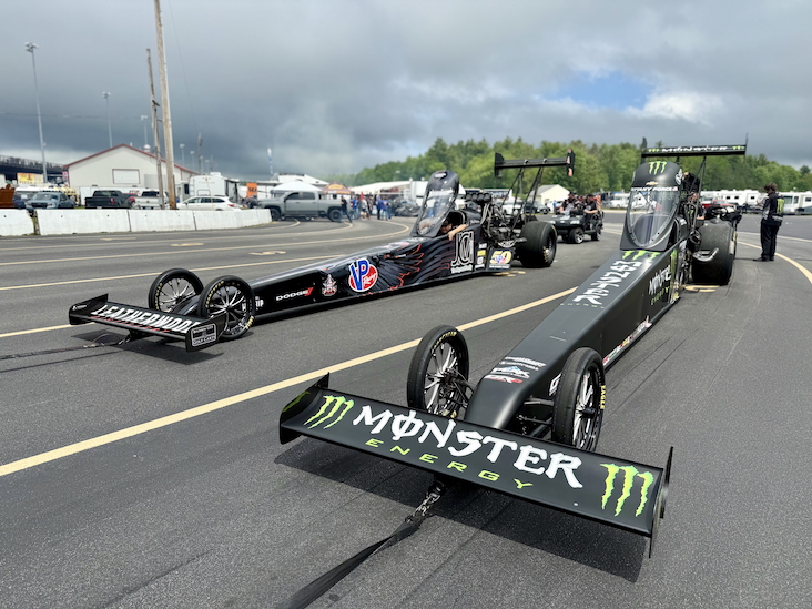 Top Fuel To the lanes