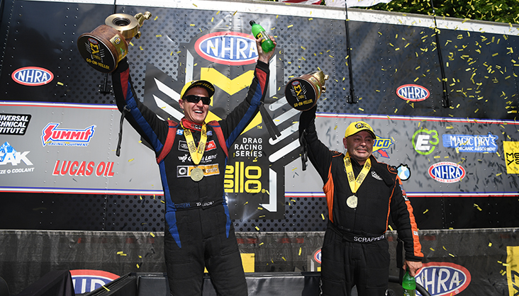 Bob Tasca III and Mike Salinas