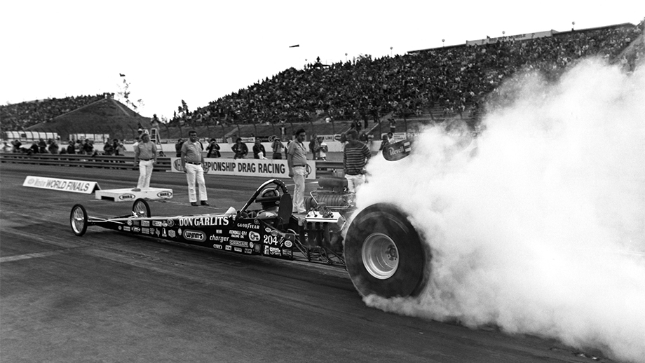 "Big Daddy" Don Garlits enjoyed one of the greatest weekends of his career at the 1975 Winston World Finals.