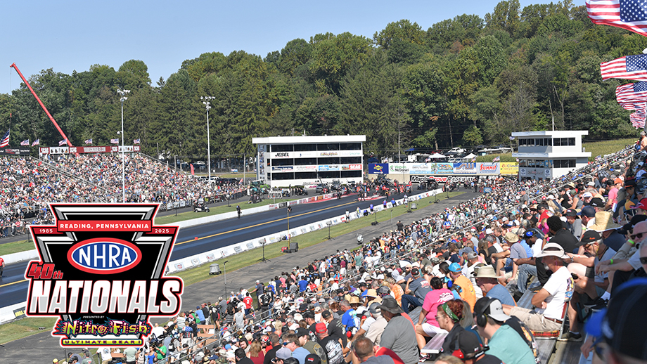 40th NHRA Reading Nationals presented by Nitro Fish—Friday Qualifying Preview 