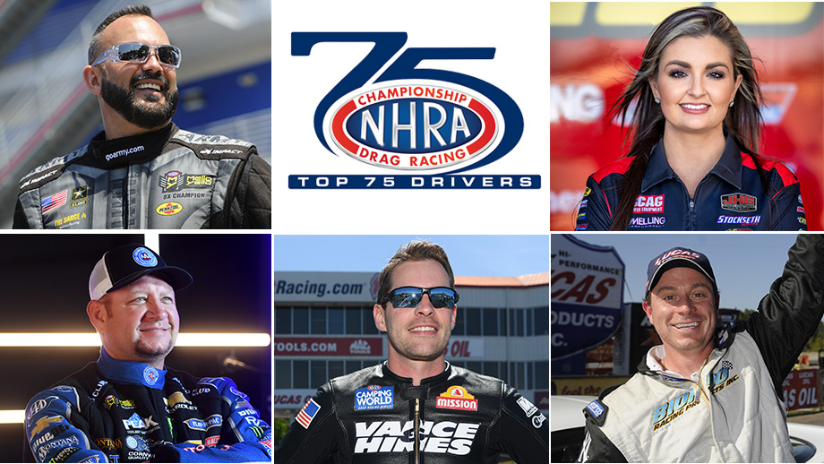 Top 75 Drivers