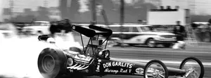 Don Garlits' Swamp Rat V at the 1963 Winternationals