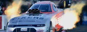 Cruz Pedregon NHRA on FOX Stage 2021 PRI Show 