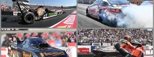 Hyde, Millican, Glenn & Herrera qualify no. 1 in front of sellout crowd at NHRA Reading Nationals