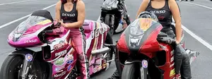 Matt Smith Racing's Angie Smith, Jianna Evaristo, John Hall