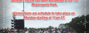 Persistent weather postpones Dodge NHRA Great Lakes Nationals racing until Monday