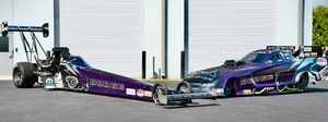 Stewart, Hagan, Pruett reveal new Dodge Charger Super Bee Purple Haze-themed liveries