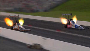 Clay Millican is the No. 1 qualifier in Top Fuel on Friday of the 2024 NHRA Thunder Valley Nationals