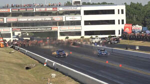 Bob Tasca III is the No. 1 qualifier in Funny Car at the 2024 PlayNHRA Virginia Nationals