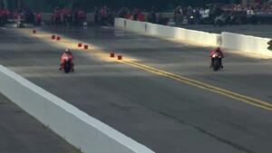 Matt Smith is the No. 1 qualifier in Pro Stock Motorcycle at the 2024 NHRA Carolina Nationals