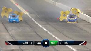 Ron Capps is the low qualifier in Funny Car on Friday of the 2025 Lucas Oil NHRA Winternationals