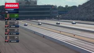 Misison Challenge highlights from the 2025 American Rebel Light NHRA 4-Wide Nationals