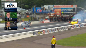 Austin Prock wins Funny Car at the 2025 Lucas Oil NHRA Nationals