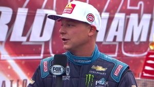 2025 NHRA Mission Foods Funny Car world champion Austin Prock