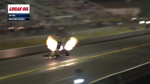 Josh Hart is the No. 1 qualifier in Top Fuel on Friday of the 2026 Amalie Motor Oil NHRA Gatornationals