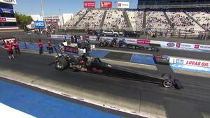 2021 Lucas Oil NHRA Winternationals Top Alcohol Dragster winner Shawn Cowie.mp4