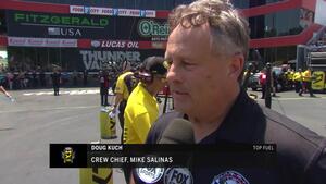 Mike Salinas' crew chief Doug Kuch on racing in hot weather