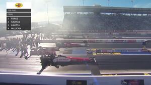 Mike Salinas scores first Top Fuel win at Las Vegas Four-Wide Nationals