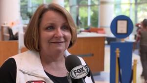 Erica Enders Hospital visit in Charlotte