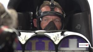 Infinite Hero Dodge Charger crew chief John Medlen walks through the team's qualifying in St. Louis