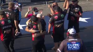 2020 AAA Texas NHRA FallNationals Top Alcohol Dragster Winner Megan Meyer