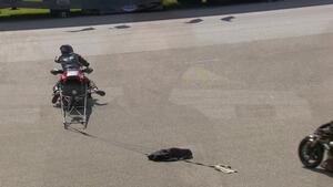 2019 Lucas Oil NHRA Nationals Top Fuel Harley winner Doug Vancil