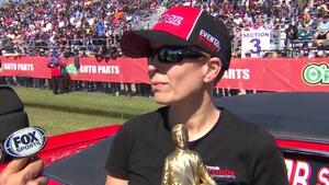 2018 NHRA SpringNationals Super Stock winner Brenda Grubbs