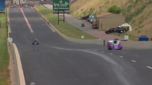 2018 Dodge Mile-High NHRA Nationals Super Gas winner Michael Miller