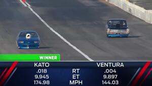 2018 Auto Club NHRA Finals Super Gas winner Roger Kato