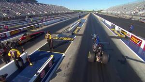 2018 NGK Spark Plugs NHRA Four-Wide Nationals Comp winner Frank Aragona Jr.