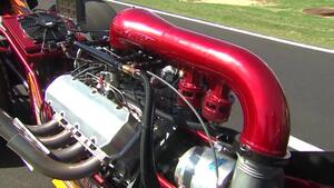 2018 Southern Nationals Powered by Mello Yello Top Dragster winner Les Feist