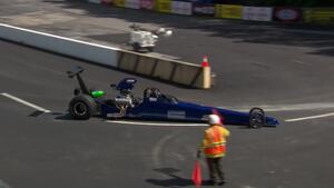 2019 Arby's Southern Nationals Top Dragster winner Clint Riley