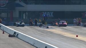 2019 NGK NHRA Four-Wide Nationals Super Gas winner Joe Harper