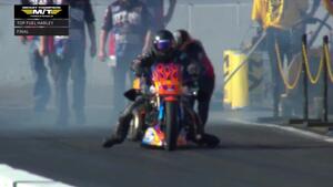 Jay Turner runs fastest speed and wins NHRA Arizona Nationals