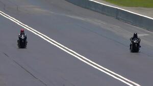 Angelle Sampey is the No. 1 qualifier in Pro Stock Motorcycle at the 2022 NHRA Thunder Valley Nationals