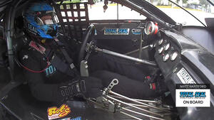 Pro Stock ride along with Matt Hartford