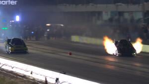 Matt Hagan is the Friday No. 1 qualifier in Funny Car at the 2022 Texas NHRA FallNationals
