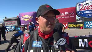 Tony Stewart's first NHRA pass