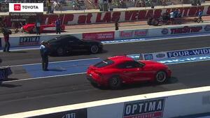 Toyota autograph session and drag race