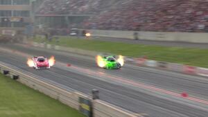 Matt Hagan is the Funny Car No. 1 qualifier on Friday at the 2023 Dodge Power Brokers NHRA Mile-High Nationals