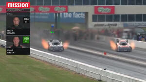 Matt Hagan wins Mission Challenge Funny Car title in Topeka