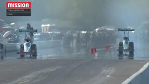 Antron Brown wins Mission Challenge Top Fuel title in Brainerd