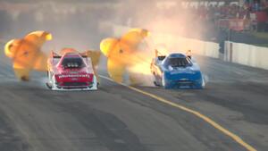 Bob Tasca III is the No. 1 qualifier in Funny Car on Friday at the Pep Boys NHRA Nationals