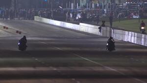 Gaige Herrera is the low qualifier in Pro Stock Motorcycle on Friday of the 2023 Texas NHRA FallNationals